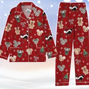 Mickey Holiday Gingerbread Pajamas